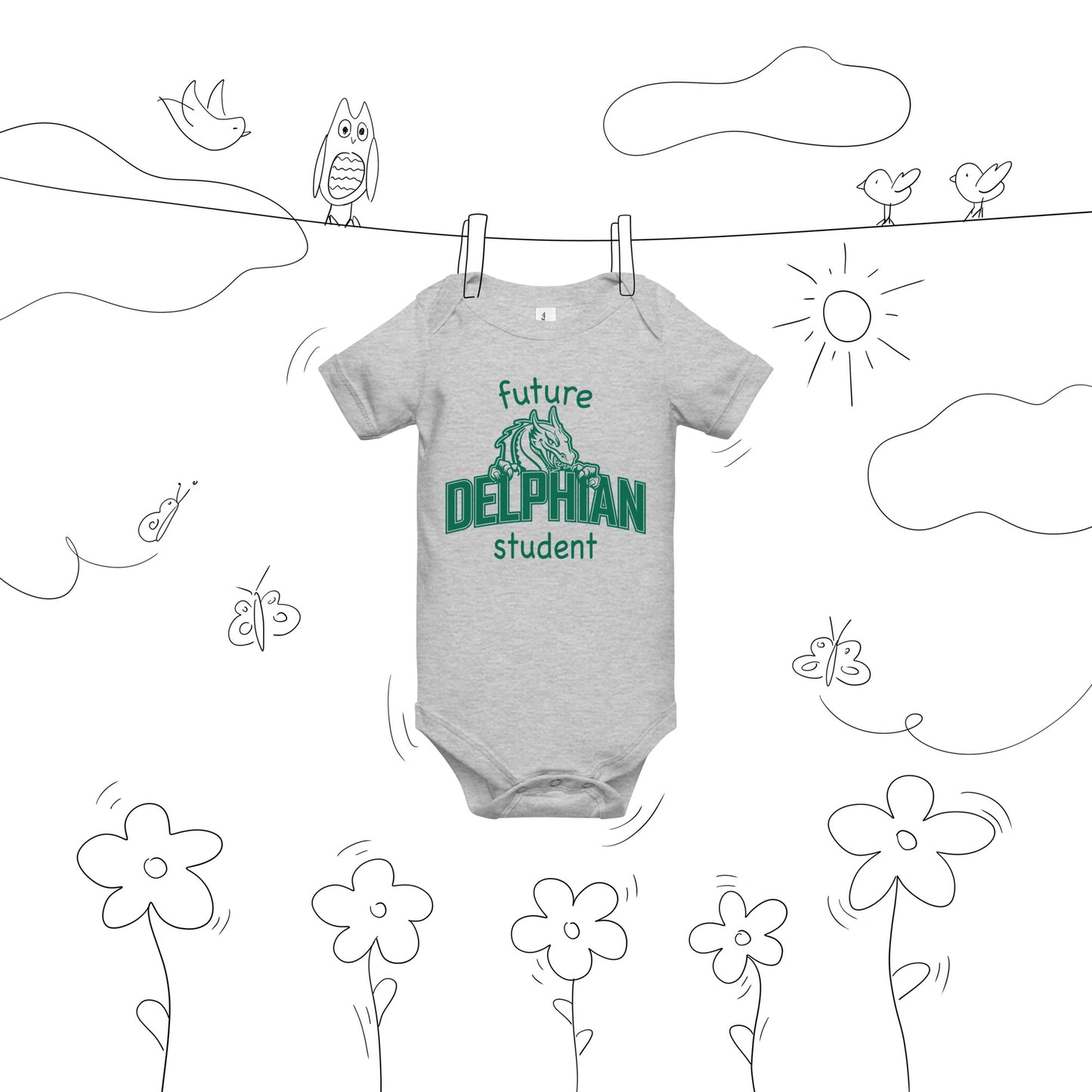 Future Delphian - Baby short sleeve one piece