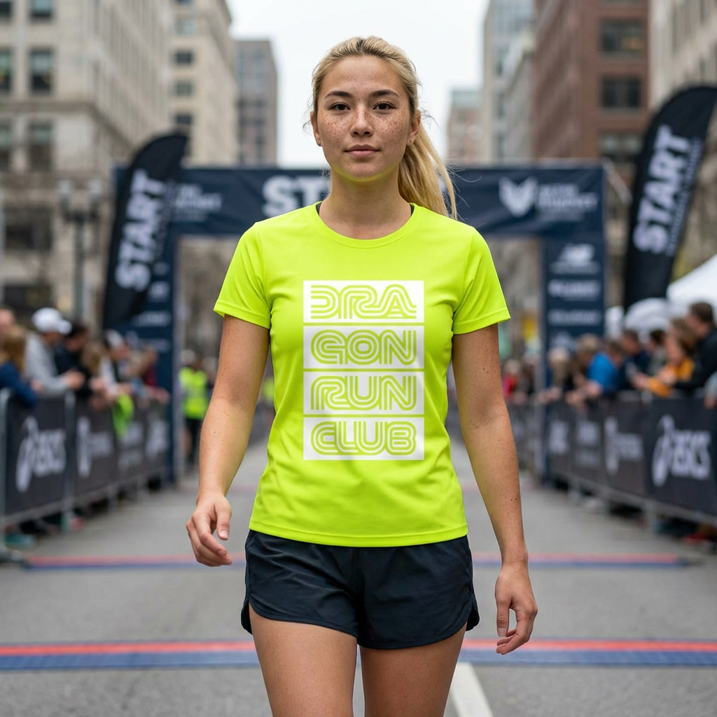 Ladies Adult Dragon Run Club Tee