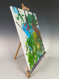The Trees Above - Original Student Painting On Canvas