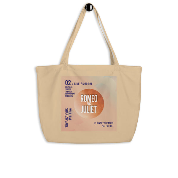 Romeo & Juliet - Upper School Parents Weekend Play 2023 - Large organic  tote bag