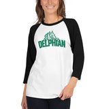 Dragon 3/4 sleeve raglan shirt