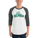Dragon 3/4 sleeve raglan shirt