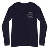 Pride and Prejudice Embroidered Unisex Long Sleeve Tee