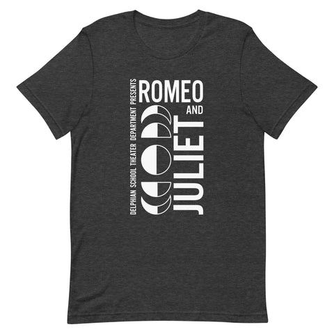 Romeo & Juliet - Upper School Parents Weekend Play 2023 - Unisex t-shirt