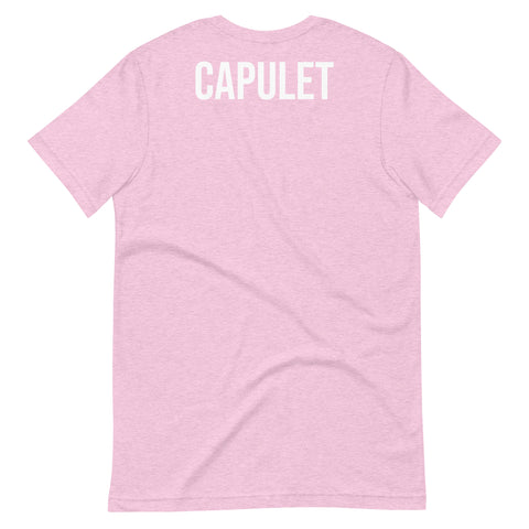 Romeo & Juliet - Upper School Parents Weekend Play 2023 - Capulet Unisex t-shirt